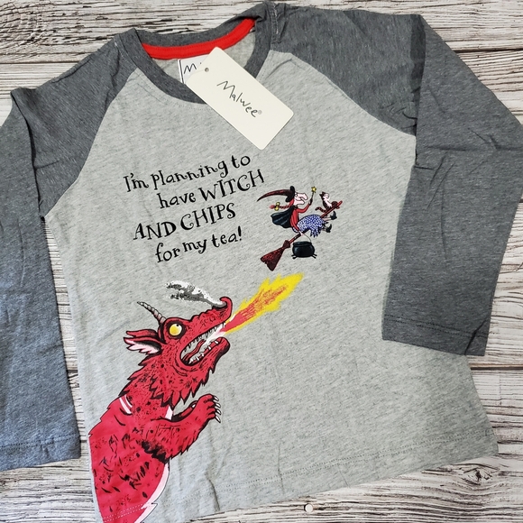 Halloween Witch Long-Sleeve Top Room On The Broom NWT - Picture 3 of 13